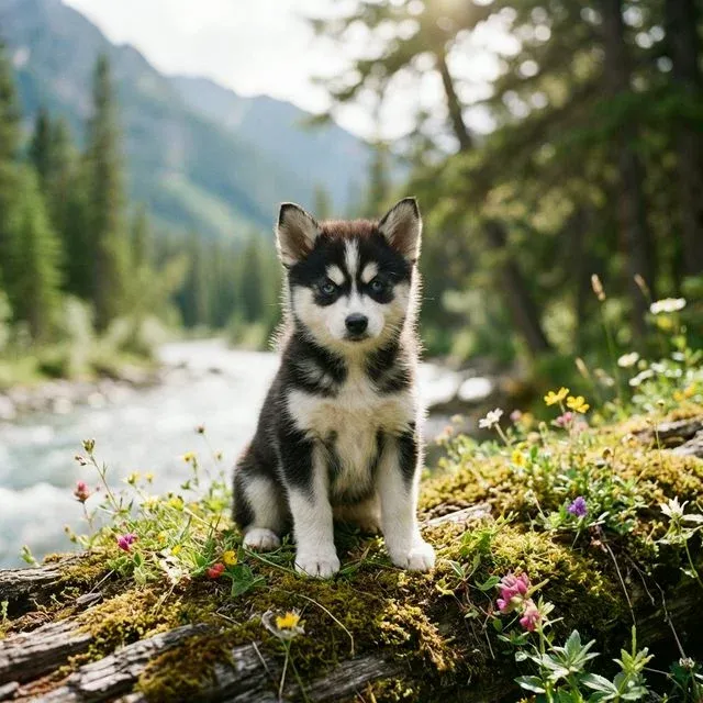 Alaskan Klee Kai Puppy