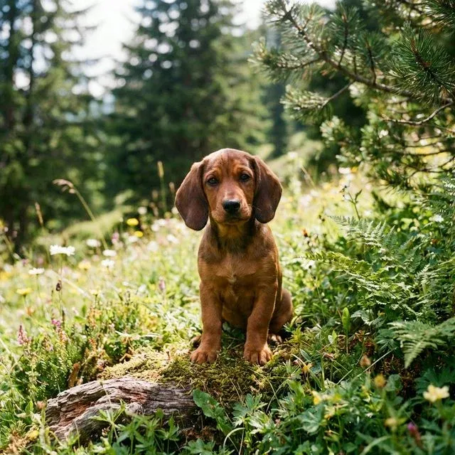 Alpine Dachsbracke Puppy