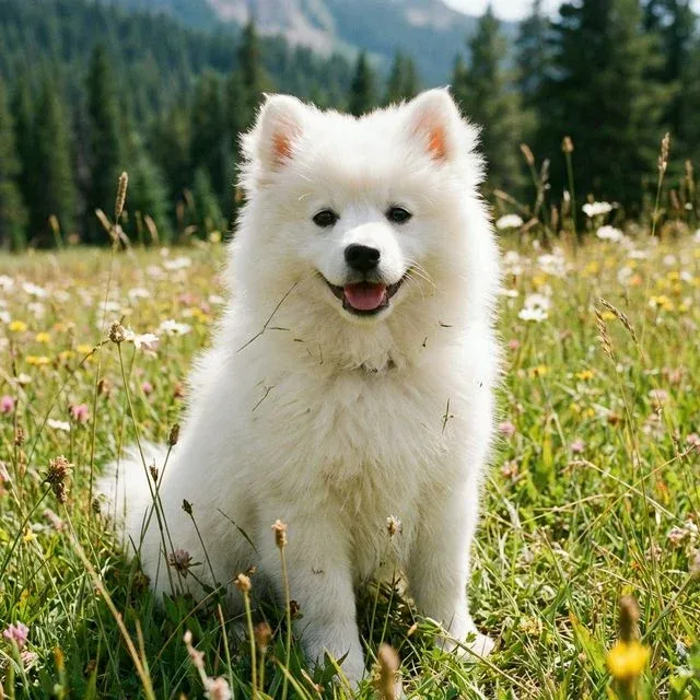 American Eskimo Dog Puppy