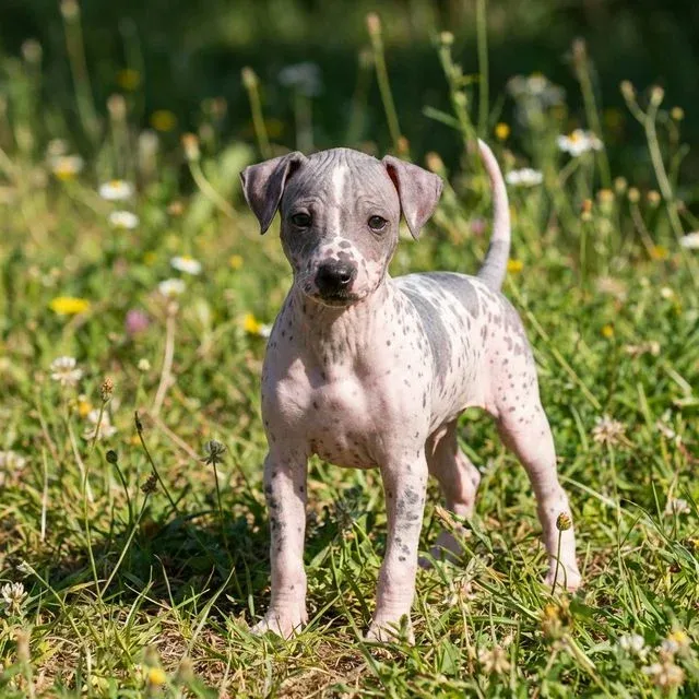 American Hairless Terrier Puppy