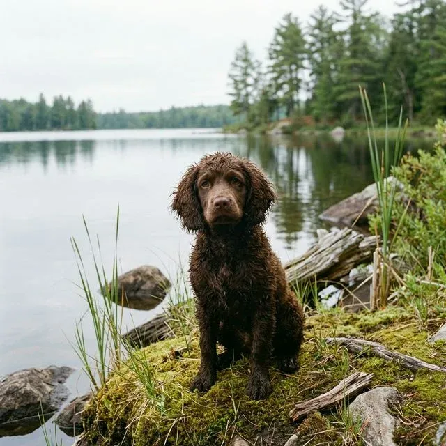 American Water Spaniel Puppy