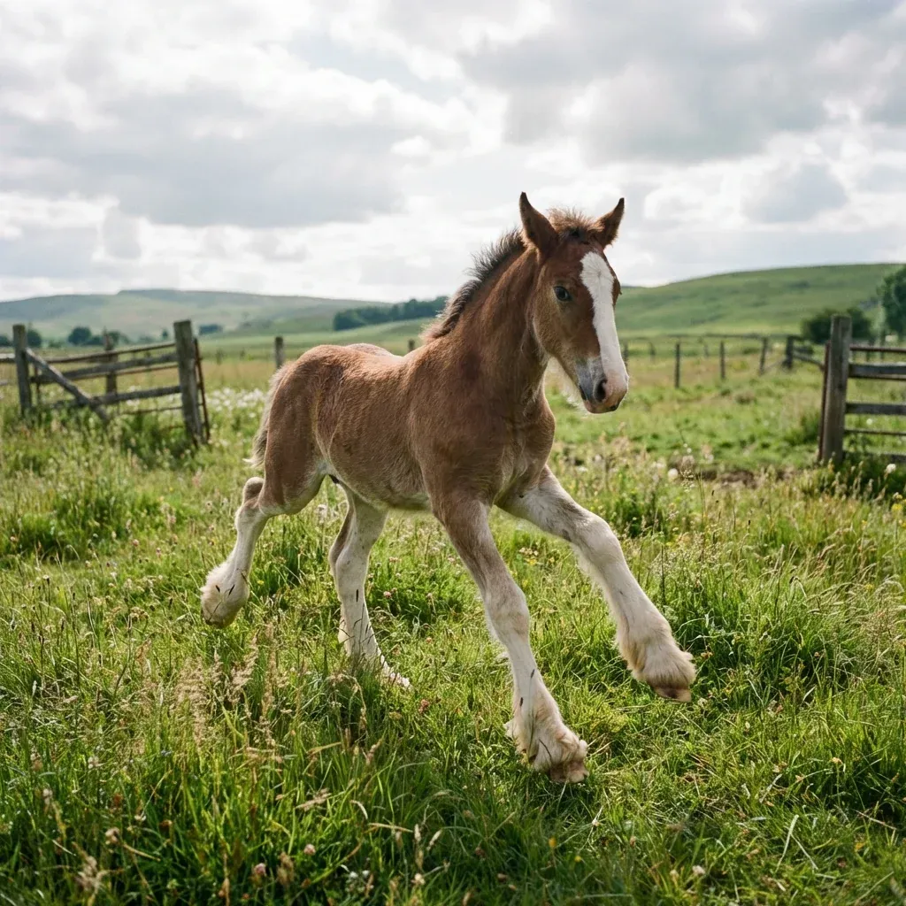 Clydesdale Foal