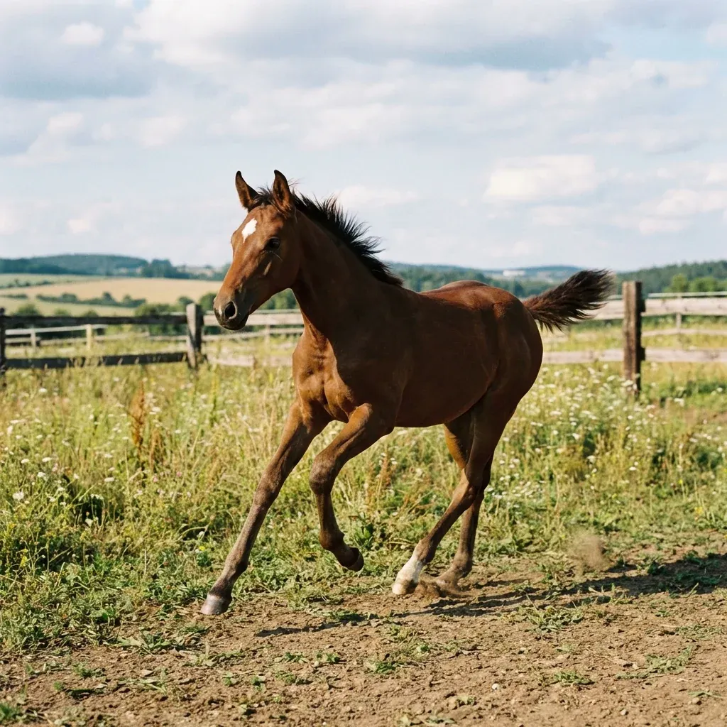 Czech Warmblood Foal