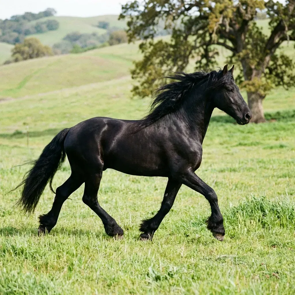 Friesian Foal