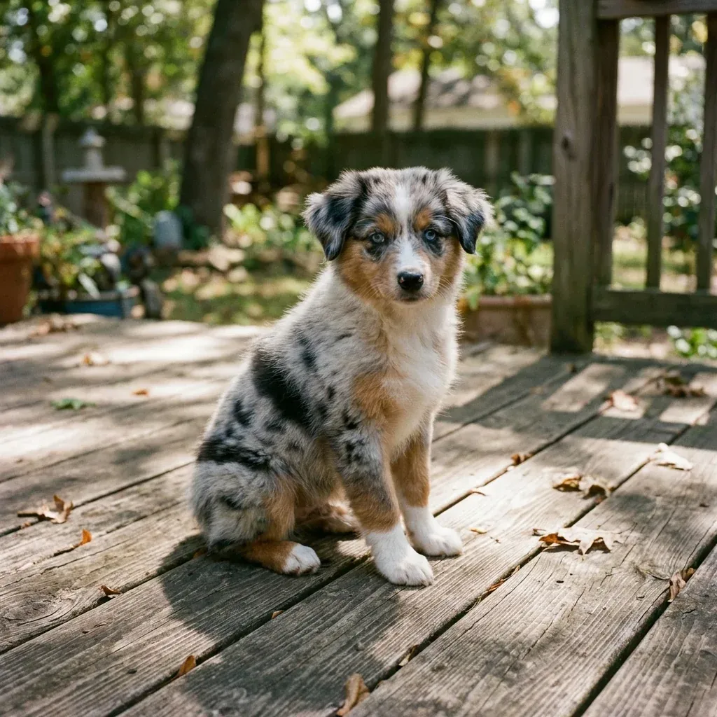 Miniature American Shepherd Puppy