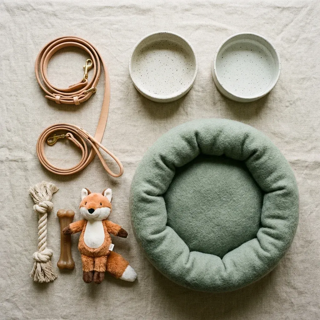 Essential puppy gear