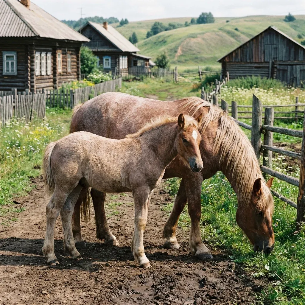 Russian Heavy Draft Foal
